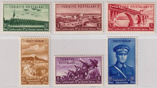 Turkey 1938 15th anniversary - 15th,