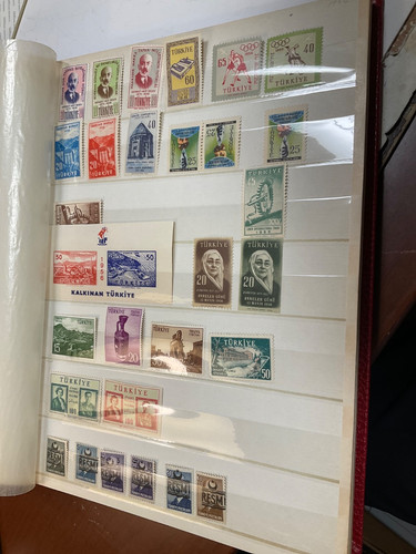 Collection turkish stamps - collection,