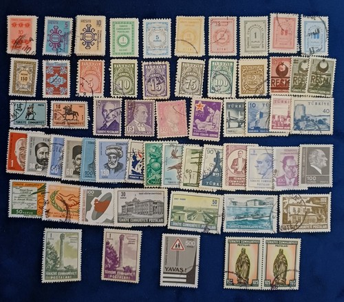 Turkish stamps from collection - turkish,