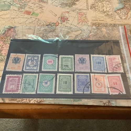 Turkish resmi postage stamps - turkish,