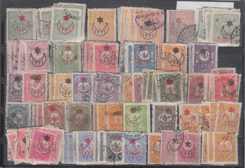 Turkey overprints group - 21./,