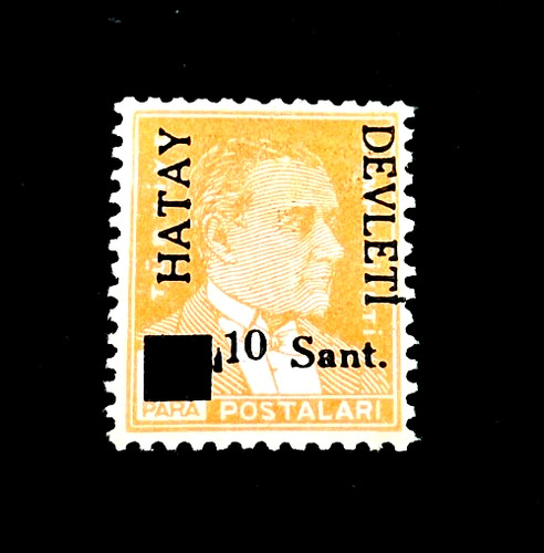 Turkey hatay stamp 1939 - turkey,