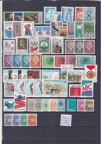 Turkey mnh 1977 - turkey, nice