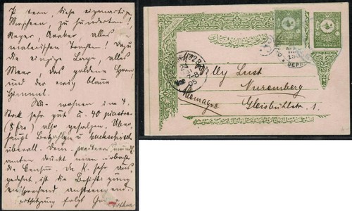 Constantinople 1905 green - constantinople,