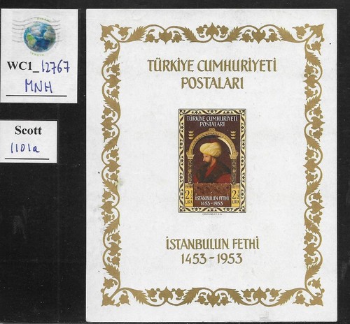 Wc1 12767 turkey - turkey., 1953