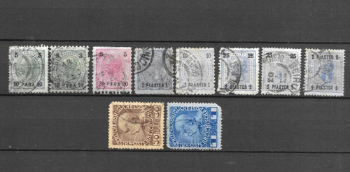 Austro post 1890 1908 turkish - austro, 1890-1908