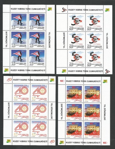 Turkish north cyprus stamps - turkish,