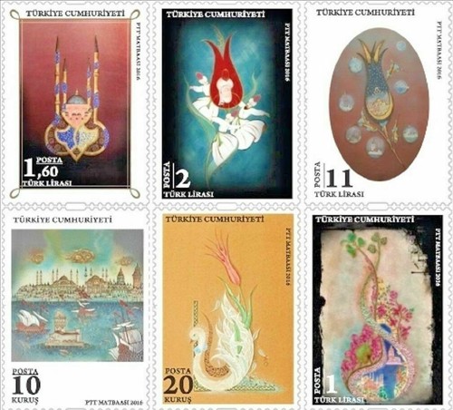Turkey 2016 definitives - turkey, 2016,