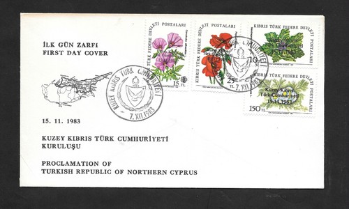 Cyprus 1983 proclamation - cyprus,
