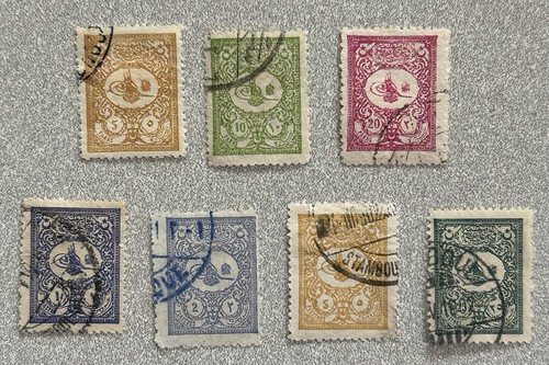 Turkey 1901 postage stamps - ,