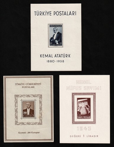 Turkey set three - of, (3)