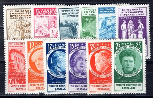 Turkey 1935 985 996 mnh - **,