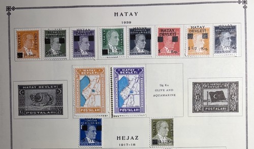 Hatay turkey 1939 small - 1939, og
