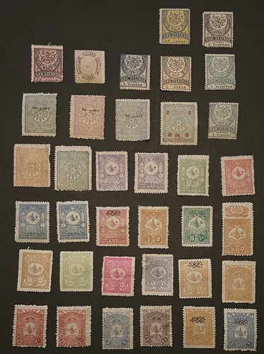 Turkish mint stamp lot - turkish,