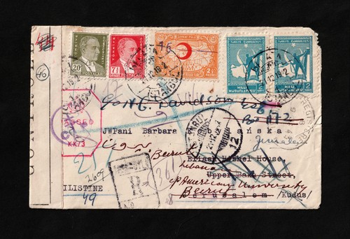 Turkey registered cover - turkey,,