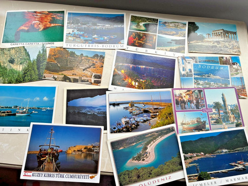 Turkey postcards vintage - 15, x
